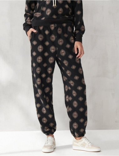 PRINTED SUEDED TERRY JOGGER | Lucky Brand