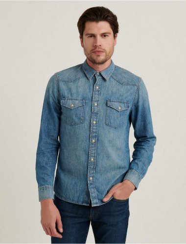 DENIM WESTERN SHIRT | Lucky Brand