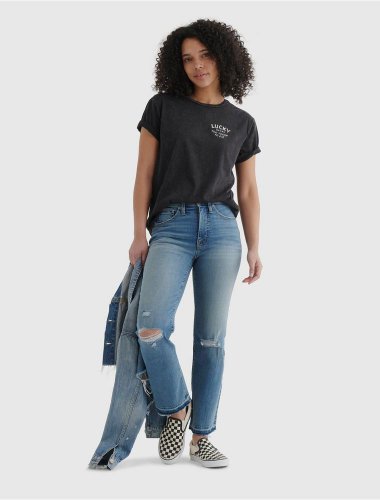 HIGH RISE ZOE STRAIGHT JEAN | Lucky Brand