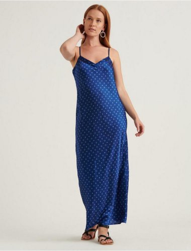 NATALIE SLIP MAXI DRESS | Lucky Brand