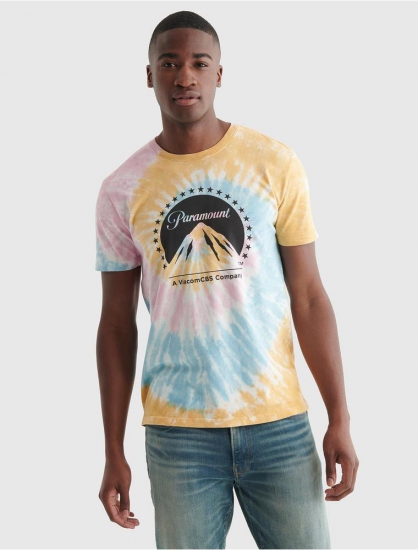 PARAMOUNT TIE DYE TEE | Lucky Brand - Click Image to Close