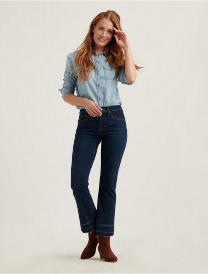 MID RISE AVA CROP MINI BOOT JEAN | Lucky Brand - Click Image to Close