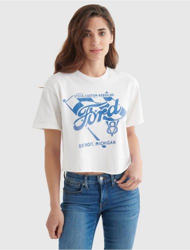 FORD CROP GRAPHIC TEE | Lucky Brand
