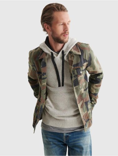 CAMO TRUCKER JACKET | Lucky Brand