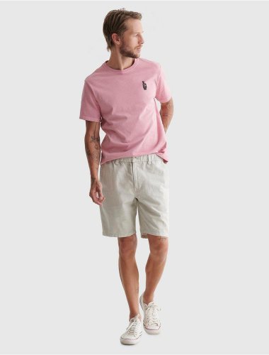 LAGUNA LINEN FLAT FRONT SHORT | Lucky Brand