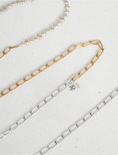 PEARL CHAIN STRAND NECKLACE | Lucky Brand