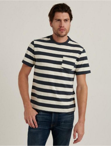 JERSEY STRIPE CREW | Lucky Brand