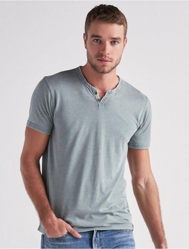 SS BURNOUT NOTCH NECK | Lucky Brand