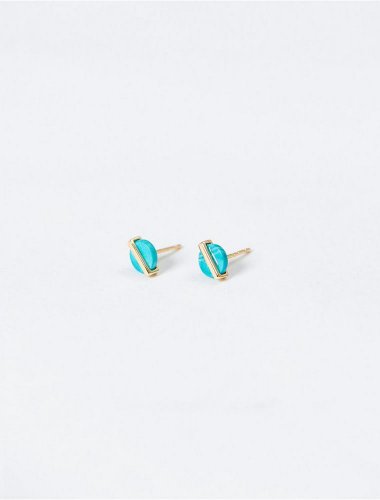 TURQUOISE WRAP STUD EARRING | Lucky Brand