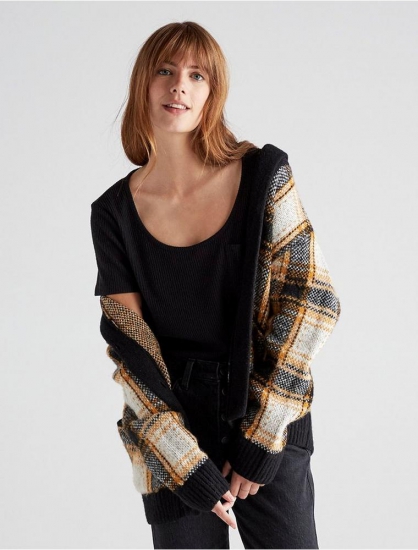 CLOUD JERSEY SCOOP NECK POCKET TEE | Lucky Brand - Click Image to Close