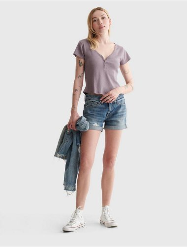 MID RISE BOY SHORT | Lucky Brand