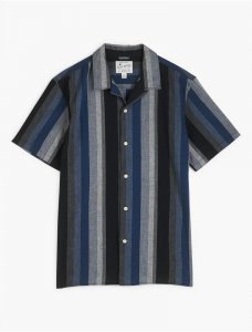 SHORT SLEEVE CLUB COLLAR | Lucky Brand