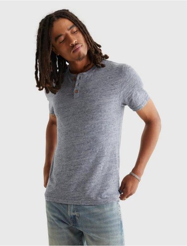 LINEN HENLEY | Lucky Brand