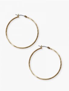 THIN GOLD HOOP EARRINGS | Lucky Brand