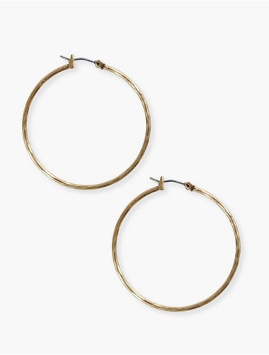 THIN GOLD HOOP EARRINGS | Lucky Brand