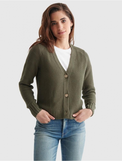 TEXTURED CARDIGAN | Lucky Brand - Click Image to Close