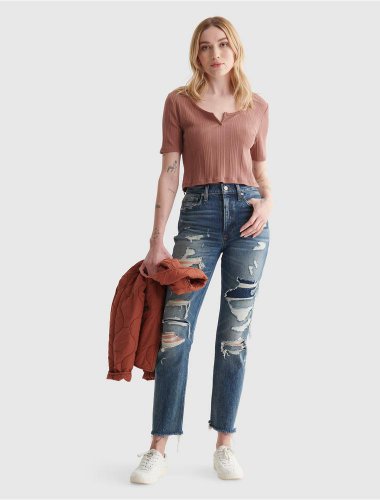 HIGH RISE DREW MOM JEAN | Lucky Brand