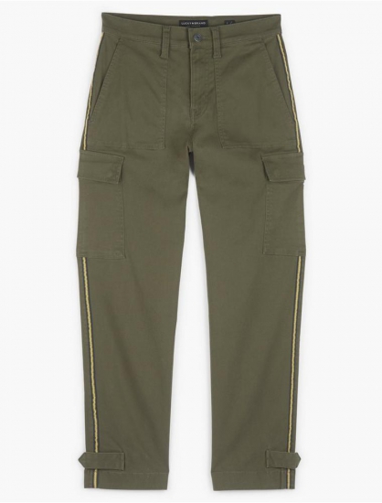 HIGH RISE CARGO W/ SIDE STRIPE | Lucky Brand - Click Image to Close