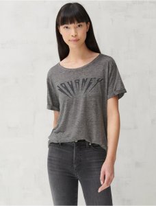 JOURNEY LOGO ROLLED SLEEVE TEE | Lucky Brand